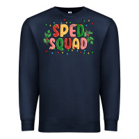 Navy sped squad Premium Sweatshirt - MaliasSmallBusiness