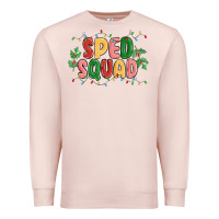 Pale Pink sped squad Premium Sweatshirt - MaliasSmallBusiness