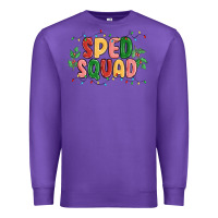 Purple sped squad Premium Sweatshirt - MaliasSmallBusiness