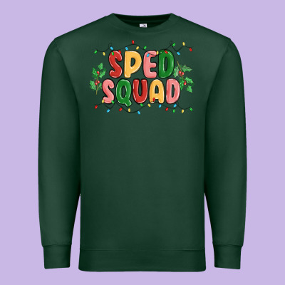 Sped Squad Premium Sweatshirt Designed By Maliassmallbusiness