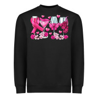 Black breast cancer wine glasses Heavyweight Sweatshirt - texasbilliewilder