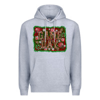 Heather Grey game day christmas Premium Hoodie - AdoDesignShop