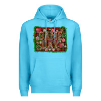 Ocean Blue game day christmas Premium Hoodie - AdoDesignShop