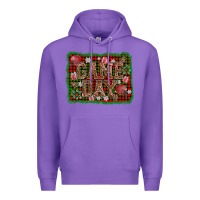 Purple game day christmas Premium Hoodie - AdoDesignShop