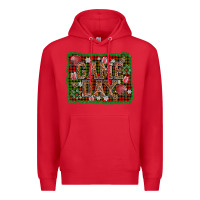 Red game day christmas Premium Hoodie - AdoDesignShop