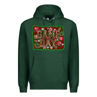 Sports Green game day christmas Premium Hoodie - AdoDesignShop
