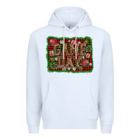 White game day christmas Premium Hoodie - AdoDesignShop