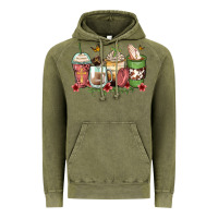 Vintage Olive faith coffee cups Vintage Hoodie - Zillion Design Studio