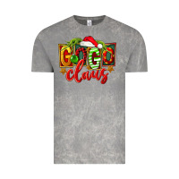 Cloud Rock christmas gogo claus Vintage Tee - FaDigitalArtStudio
