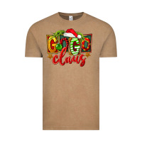 Vintage Coffee christmas gogo claus Vintage Tee - FaDigitalArtStudio