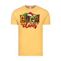 Vintage Mustard christmas gogo claus Vintage Tee - FaDigitalArtStudio