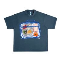 Midnight Navy lunchbox fa element Urban Heavy Tee - FaDigitalArtStudio