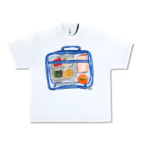 White lunchbox fa element Urban Heavy Tee - FaDigitalArtStudio