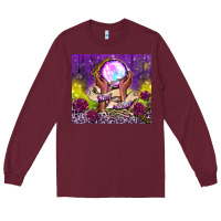 Burgundy stay witchy tumbler Long Sleeve Tee - BundleAndBundleShop