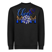 Black Cheer mom Heavyweight Sweatshirt - Zillion Design Studio