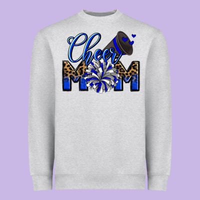 Cheer Mom Heavyweight Sweatshirt Designed By Zillion Design Studio