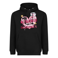Black my residents are my valentines Heavyweight Hoodie - MaliasSmallBusiness