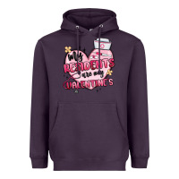 Plum my residents are my valentines Heavyweight Hoodie - MaliasSmallBusiness