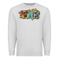 Dove Grey one baby cow Premium Sweatshirt - NancyCooperArtShop