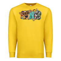 Lemon one baby cow Premium Sweatshirt - NancyCooperArtShop