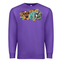 Purple one baby cow Premium Sweatshirt - NancyCooperArtShop