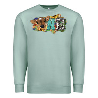 Seafoam one baby cow Premium Sweatshirt - NancyCooperArtShop