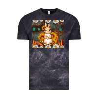 Cloud Black Rabbit daisy sunflower leopard 20oz tumbler Vintage Tee - Neo Western