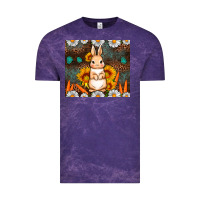 Cloud Purple Rabbit daisy sunflower leopard 20oz tumbler Vintage Tee - Neo Western