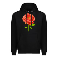 Black All A Twitter Rose Premium Hoodie - LillyAllenDesigns
