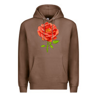 Chestnut All A Twitter Rose Premium Hoodie - LillyAllenDesigns