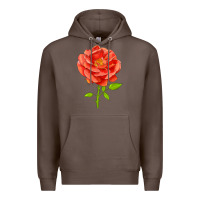 Coffee All A Twitter Rose Premium Hoodie - LillyAllenDesigns