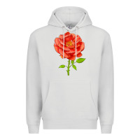 Dove Grey All A Twitter Rose Premium Hoodie - LillyAllenDesigns