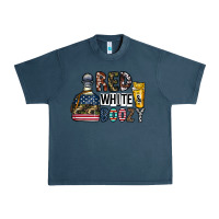 Midnight Navy Tequila Urban Heavy Tee - CowhideDigitalArt
