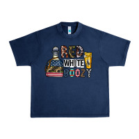 Navy Tequila Urban Heavy Tee - CowhideDigitalArt