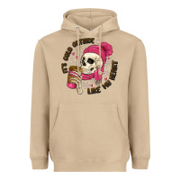 Mushroom its cold outside like my heart Heavyweight Hoodie - MaliasSmallBusiness