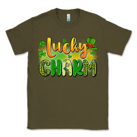 Army Green lucky charm Classic Tee - Artiststas