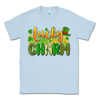 Dusty Blue lucky charm Classic Tee - Artiststas