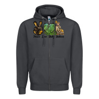 Smoke Peace Love Baby Baboon Zipper Hoodie - LillyAllenDesigns