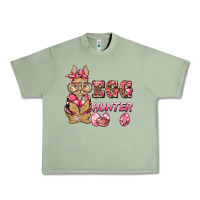 Oil Green easter pink camouflage egg hunter  bunny Urban Heavy Tee - BarkalooDesign