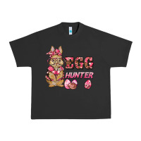 Pigment Black easter pink camouflage egg hunter  bunny Urban Heavy Tee - BarkalooDesign
