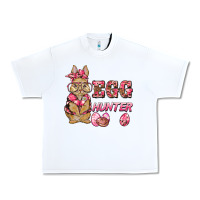 White easter pink camouflage egg hunter  bunny Urban Heavy Tee - BarkalooDesign