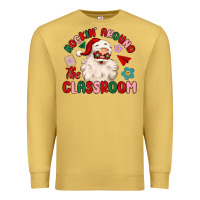 Antique Gold rockin around the classroom Premium Sweatshirt - MaliasSmallBusiness