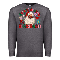 Charcoal Heather rockin around the classroom Premium Sweatshirt - MaliasSmallBusiness