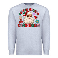 Heather Grey rockin around the classroom Premium Sweatshirt - MaliasSmallBusiness