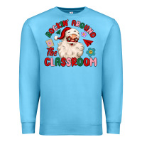 Ocean Blue rockin around the classroom Premium Sweatshirt - MaliasSmallBusiness