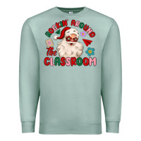 Seafoam rockin around the classroom Premium Sweatshirt - MaliasSmallBusiness