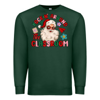 Sports Green rockin around the classroom Premium Sweatshirt - MaliasSmallBusiness