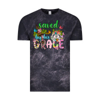 Cloud Black Saved by his grace Vintage Tee - Neo Western