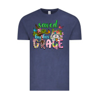 Vintage Denim Saved by his grace Vintage Tee - Neo Western