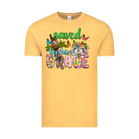 Vintage Mustard Saved by his grace Vintage Tee - Neo Western